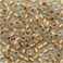 Toho Round Seed Beads 80989F  Frosted GoldLined Crystal 8 Grams