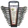 Graintex CW1622 metricSAE Combination Wrench Set CRV Steel 22 Pc