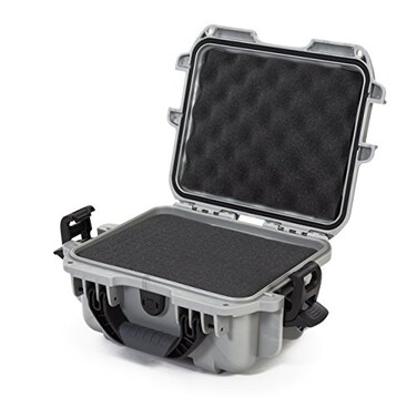 Nanuk 905 Waterproof Hard Case with Foam Insert  Silver