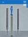 PFERD Plastic File Handle 1 pc  414 inch  Blue  11132  Sturdy plastic file handle for all 8 inch to 10 inch tanged files