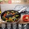 DI ORO Silicone Spatula  600F HeatResistant Rubber Kitchen Spatula for Baking Scraping  Mixing  BPA Free Nonstick Cookware Safe Flexible Utensil for Cooking  Seamless  Dishwasher Safe Black