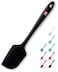 DI ORO Silicone Spatula  600F HeatResistant Rubber Kitchen Spatula for Baking Scraping  Mixing  BPA Free Nonstick Cookware Safe Flexible Utensil for Cooking  Seamless  Dishwasher Safe Black