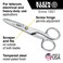 Klein Tools 21007 Electrician Scissors Made in USA for Home Theater Datacom Telecom Cuts Crimps Strips Nickel Plated