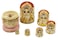 Winterworm Cutie Handmade Wooden Traditional Russian Girl in Moscow Kremlin Traditional Russian Nesting Dolls Matryoshka Dolls Set 7 Pieces for Kids Toy Home Decoration