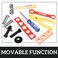U S Toy Tool Set Movable Play Tools for Kids Pretend Play Kids Construction Kit for Kids Party Favors Birthday Gifts 12Pack Toddler Toys 3 Years  Up