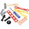U S Toy Tool Set Movable Play Tools for Kids Pretend Play Kids Construction Kit for Kids Party Favors Birthday Gifts 12Pack Toddler Toys 3 Years  Up