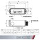 TayMac RLR100 Threaded LR Type Conduit Body Die Cast Aluminum Stamped Steel Cover 1InchGray