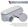 TayMac RLR100 Threaded LR Type Conduit Body Die Cast Aluminum Stamped Steel Cover 1InchGray