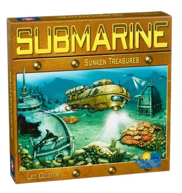 Rio Grande Games Rio252 Submarine Board Game Nautical