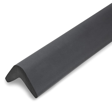 urbanhouse Ultra HighDensity Heavy Duty Corner Guard Edge Protector  Bumper for Parking Garages Workshops and Warehouses  Dark Grey 24 Inches  1 Each