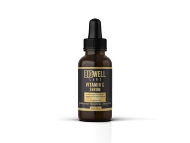 Biowell Labs Vitamin C Serum  Vegan GlutenFree ParabenFree SiliconeFree  AntiAging Formula with Hyaluronic Acid  Plant Extracts