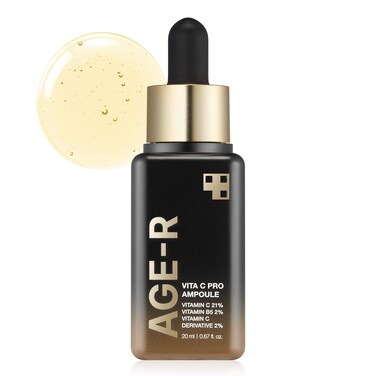 Medicube AgeR Vita C Pro Ampoule Vitamin C Serum for Pigmentation Uneven Skin Tone and Hydration  Boost Absorption and Radiance by up to 780 with AgeR Booster Pro