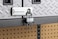 BRINKS  40mm Laminated Steel Keyed and Warded Padlock with Adjustable Shackle  Chrome Plated with Hardened Steel Shackle