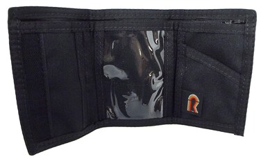 Rainbow of California Trifold Wallet wInside ID Hook n Loop Closure Made in USA