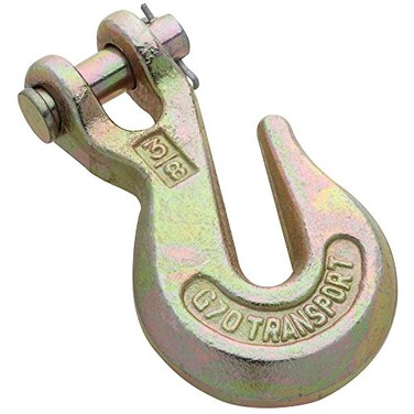 National Hardware N282079 3253BC Clevis Grab Hook in Yellow Chromate