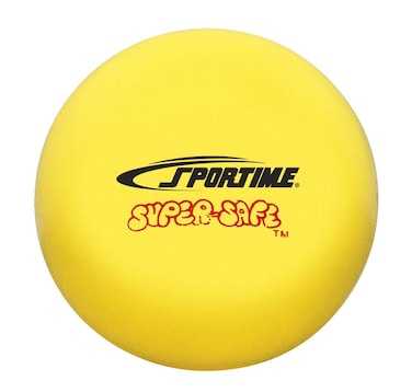 Sportime SuperSafe Softballs  4 Inches  Yellow  009091 item brand name print color may vary