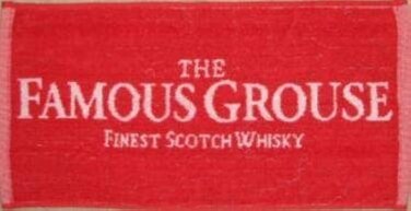 Famous Grouse Bar Towel 100 Cotton Bar Towel 20 x 9pp