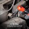 SUNEX TOOLS 1814 14 Inch Drive Universal Impact Socket Set 12Piece Metric 5mm  15mm CrMo Steel Radius Corner Design Chamfered Opening Dual Size Markings Heavy Duty Storage Case
