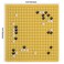 Yellow Mountain Imports Magnetic 19x19 Rollup Portable Travel Go Game Set Board 144 x 136Inch with Single Convex Stones  Classic Strategy Board Game BadukWeiqi