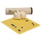 Yellow Mountain Imports Magnetic 19x19 Rollup Portable Travel Go Game Set Board 144 x 136Inch with Single Convex Stones  Classic Strategy Board Game BadukWeiqi