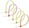 Power Gear 8Inch Zip Ties 100 Pack Durable Nylon SelfLocking 40 Lbs Tensile Strength 1 78 Inch Maximum Diameter Assorted Neon 50296