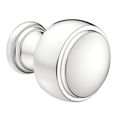 Moen Weymouth Chrome 132 Brass Cabinet or Drawer Knob YB8405CH
