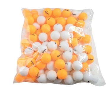 Franklin Sports Ping Pong Balls  Bulk Pack of Official Size  Weight 40mm Table Tennis Balls  White  Orange  One Star Professional Ping Pong Balls  Durable Ping Pong Balls  144 Ball Bulk Pack
