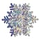 3D Prismatic Snowflake Centerpiece