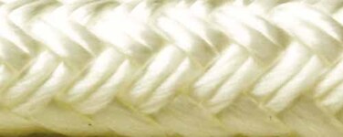 SEACHOICE DoubleBraid Nylon Dock Line 38 x 20 40101 White