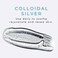 American Biotech Labs Silver Biotics Colloidal Silver Gel NanoSilver 20 PPM Soothing Skin Gel  Versatile 15 oz Gel for Skin Comfort and Wellness
