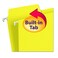 Smead FasTab Hanging File Folder 13Cut Builtin Tab Letter Size Yellow 20 per Box 64097