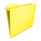Smead FasTab Hanging File Folder 13Cut Builtin Tab Letter Size Yellow 20 per Box 64097