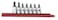 GEARWRENCH 38 Drive Ball End Hex Bit SAE Socket Set 7 Pc  80586