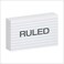 Oxford Heavyweight Ruled Index Cards 3 x 5 White 100 Per Pack 63500