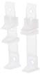 PrimeLine N 6564 SelfAdjusting ByPass Door Bottom Guide 2 Pack