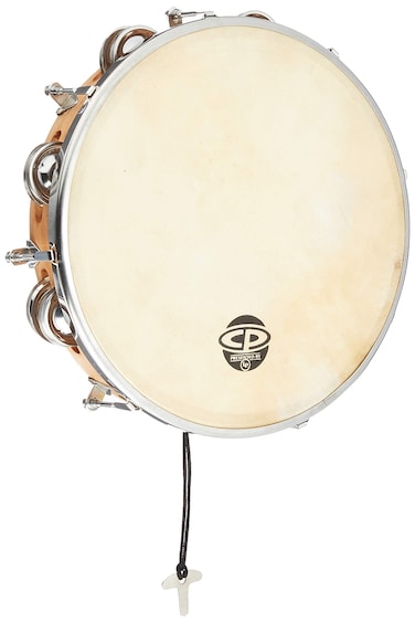 CP391 10 Tunable Tambourine Wood