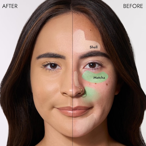 Cover FX Correct Stick Peach Color Corrector Concealer  Shell Neutralize Darkness  Discoloration Fair to Light Skin Tones  Creamy Lightweight Full Coverage