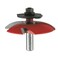 Freud 99569 312 dia Raised Panel Bit Wbackcutters with 12 shank 112 large radius
