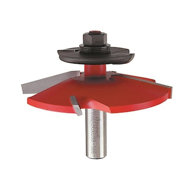 Freud 99566 312 dia Raised Panel Bit Wbackcutters with 12 shank 532 minor height