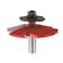 Freud 99566 312 dia Raised Panel Bit Wbackcutters with 12 shank 532 minor height