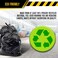 Ultrasac Contractor Bags 42 Gallon 20 PACKw FLAP TIES 3275 x 4453 MIL Thick Large Black Heavy Duty Industrial Garbage Trashbags for Professional Construction and Commercial use
