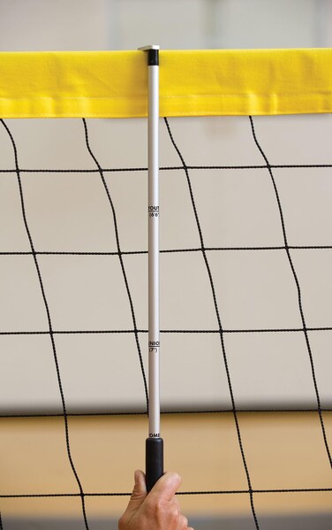 Tandem Sport Precise Height  Volleyball Net Measure Pole  4 PreSet Net Heights  Volleyball Official Equipment