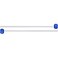 ProMark FPR20 Discovery Series Medium Blue Rubber Orff Mallet
