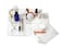 Likeit Bricks 90012 Storage Bin Translucent White