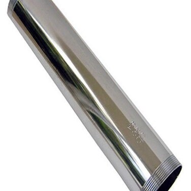 LASCO 033107 114Inch by 12Inch Chrome Plated Brass 20 Gauge Threaded Tailpiece