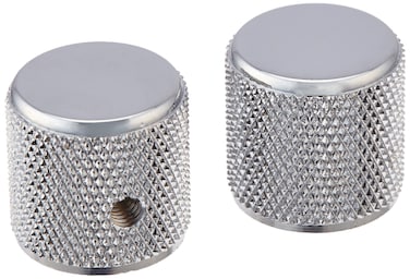 Fender TelecasterPrecision Bass Knobs  Knurled Chrome