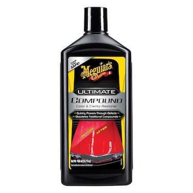 Meguiars Ultimate Compound  ProGrade Car Scratch Remover Paint Correction Compound that Removes Defects While Adding Gloss and Shine Single Stage and Clear Coat Scratch Remove 152 Oz