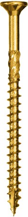 GRK 772691021779 Multi Purpose R4 Screws 6 Inch Gold