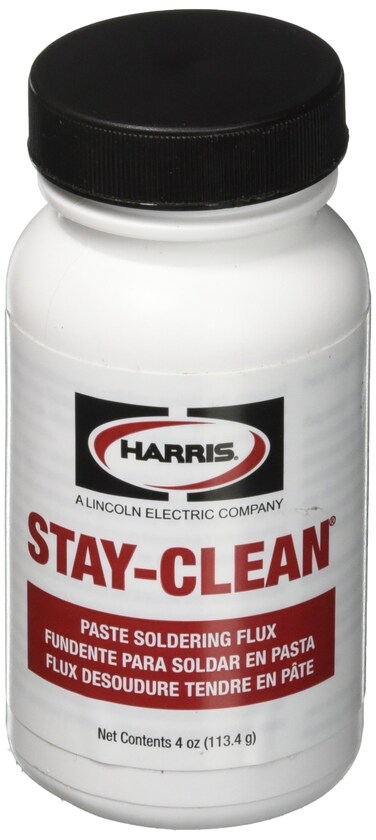 HARRIS SCPF4 Stay Clean Paste Soldering Flux 4 oz Jar