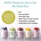 Euro Cuisine GY1920 Glass Jars with Lids for Yogurt Maker Clear 6 Ounce Set of 8 6oz Glass Jars for Yogurt Parfaits Clear Yogurt Containers